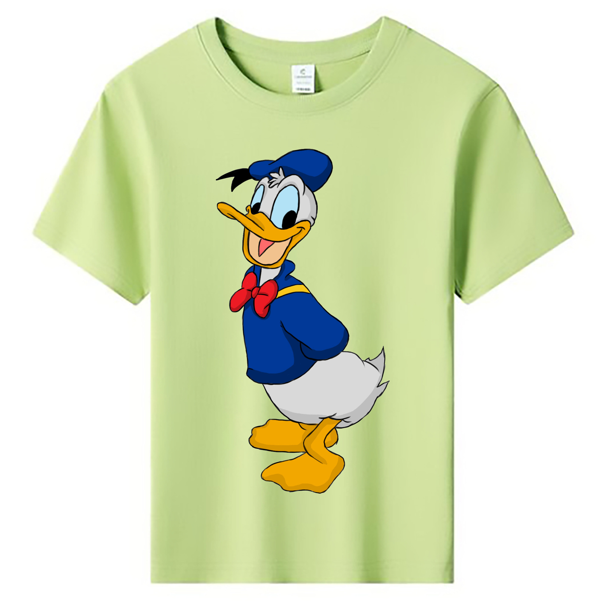 ミッキーマウス Mickey Mouse 綿100％キッズTシャツ（フロントプリント）